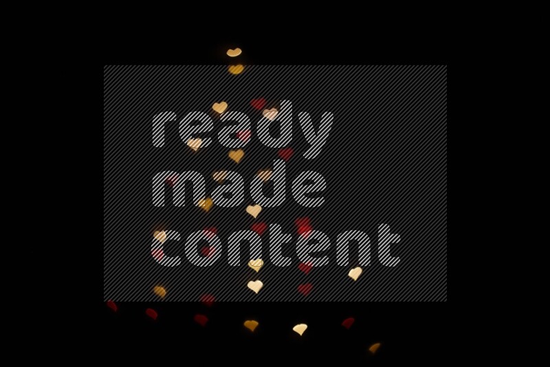 Bokeh Light in heart shape