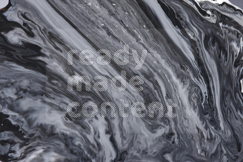 Abstract colorful background with mixed of white and black paint colors