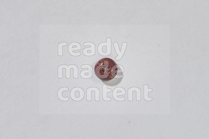 A button on grey background