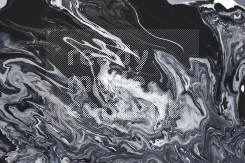 Abstract colorful background with mixed of white and black paint colors