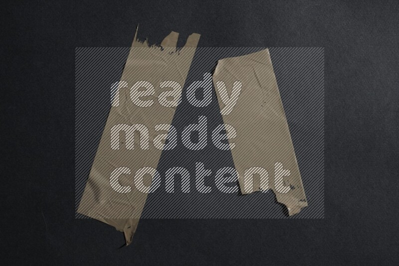 Duct tape on black background