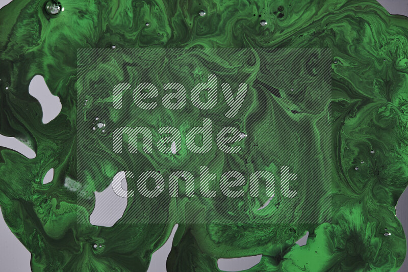 Abstract colorful background with mixed of green and black paint colors