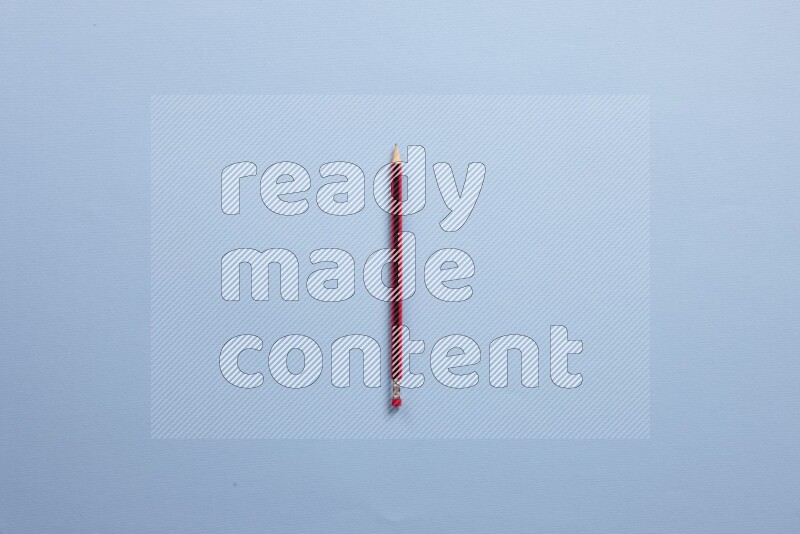 Different school supplies on blue background