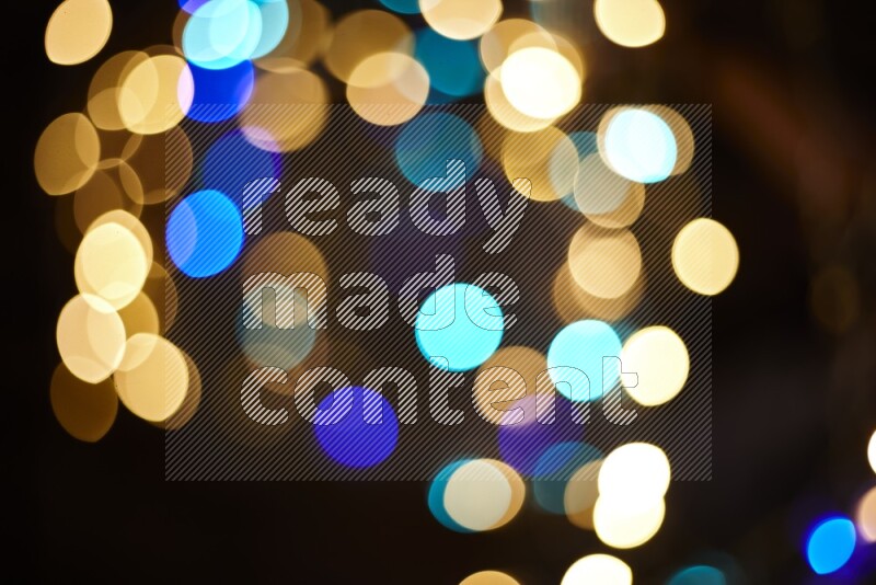 Bokeh light in multicolor