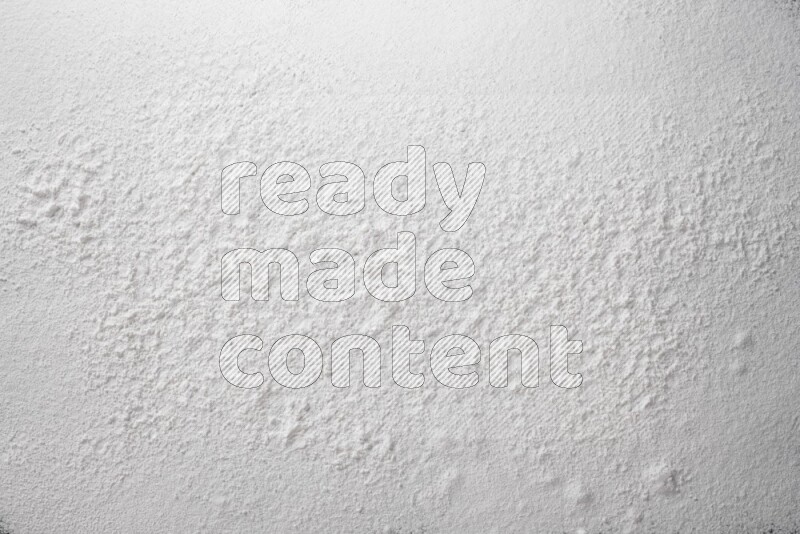 Flour powder filling the frame