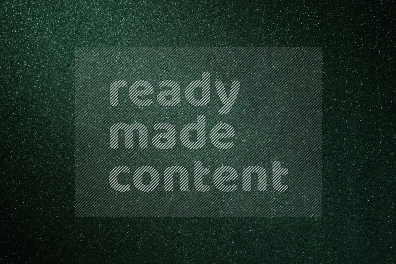 Green glittery bokeh background