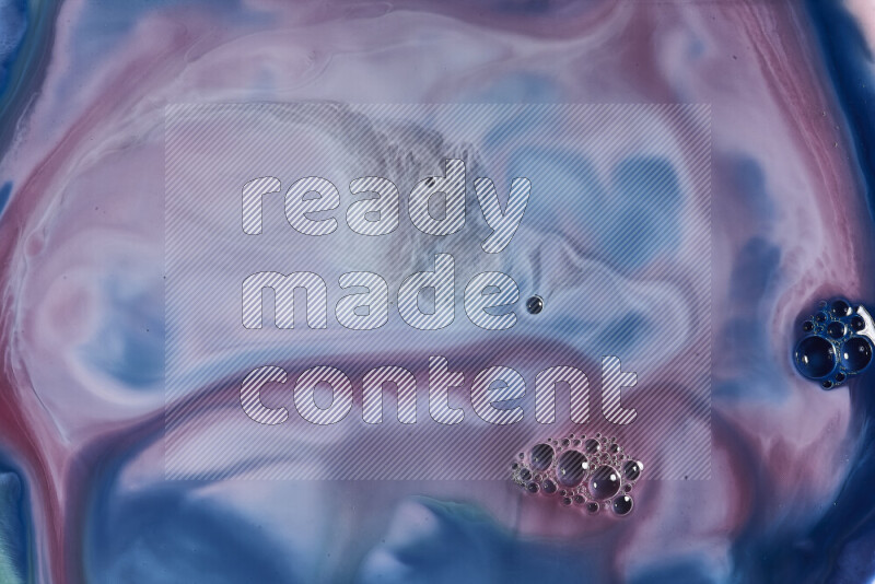 لقطة مقربة لأنماط دوامية باللون الأزرق والأحمر والأبيض