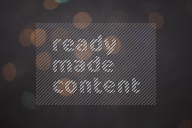 Abstract bokeh light with flare haze