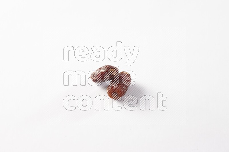 Dates on white background