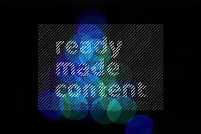 Bokeh light in multicolor