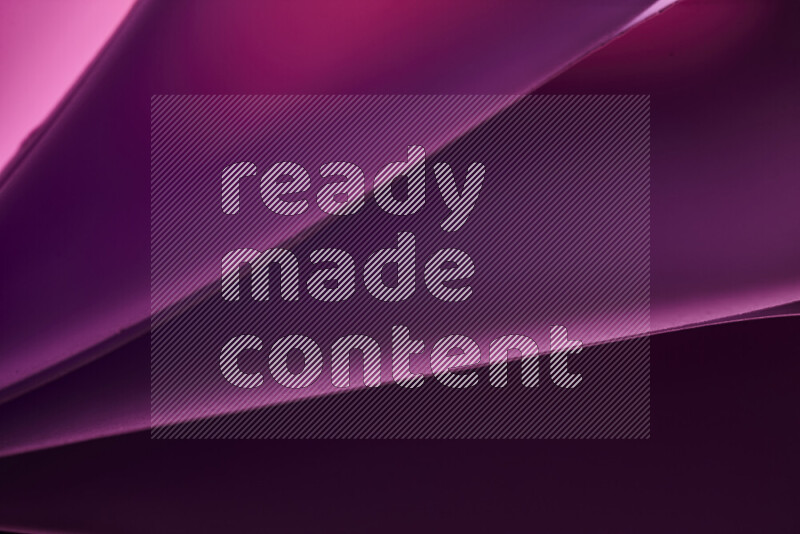 An abstract art piece displaying smooth curves in warm and cold gradients created by colored light