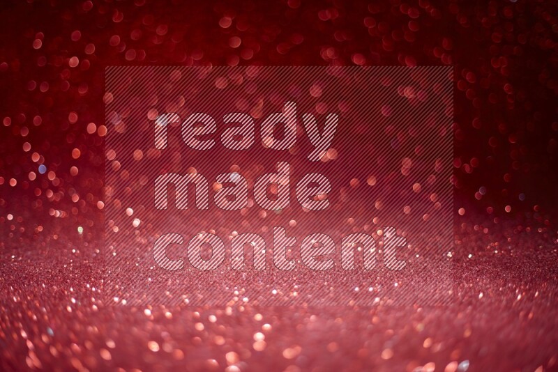 Red glittery bokeh background