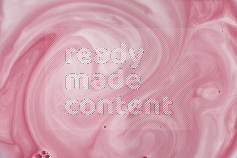 A close-up of abstract swirling patterns in red and white