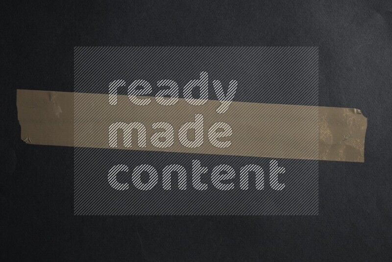 Duct tape on black background